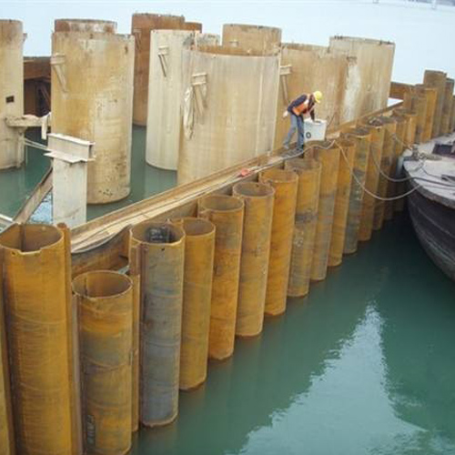 蚌埠钢护筒现场安装