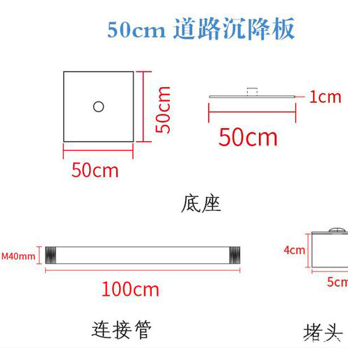 蚌埠沉降板规格型号如何选择？